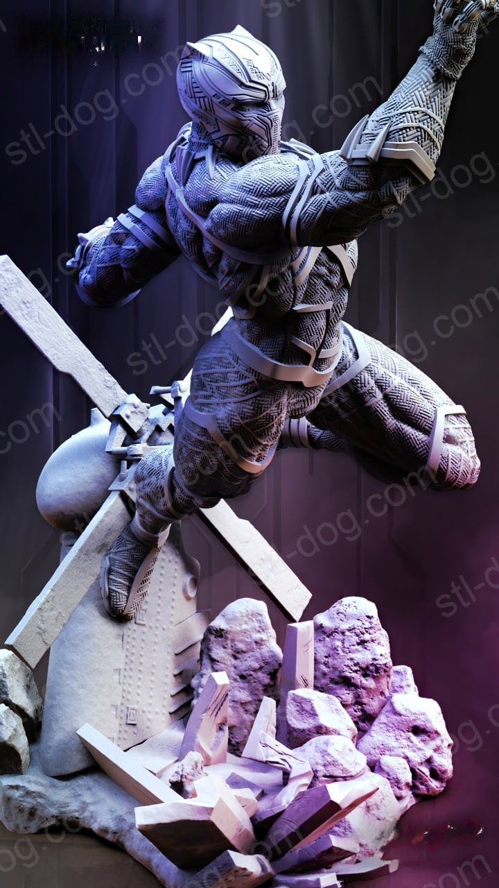 黑豹(Black Panther) 3D打印图纸